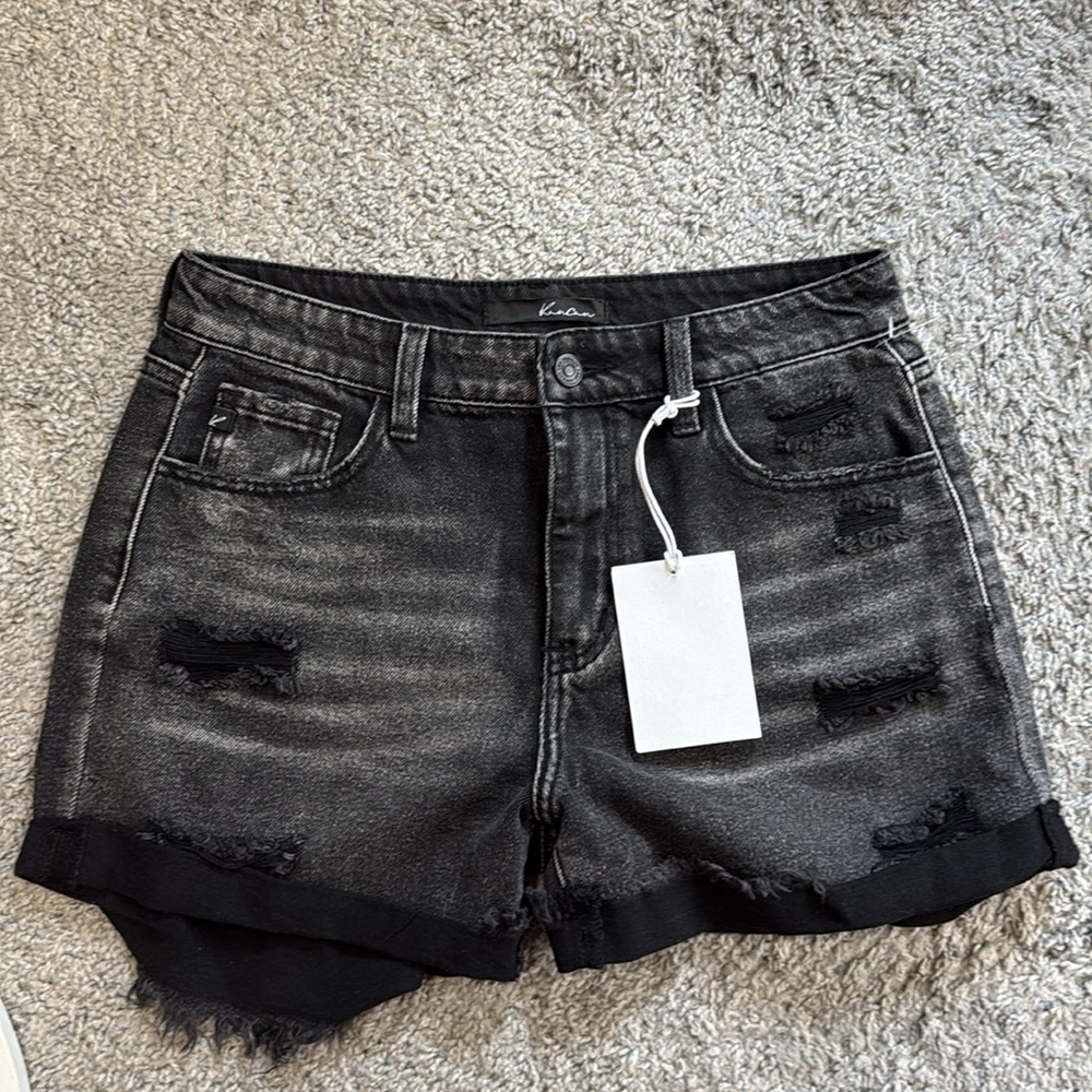 NWT Kancan Haya High Rise Shorts 7/27 - Picture 2 of 5